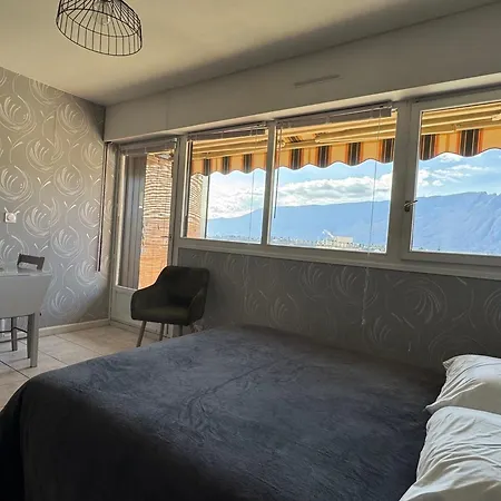 公寓 Joli Avec Vue Lac, Parking Et Proche Thermes Chevalley - Fr-1-555-97 艾克斯莱班