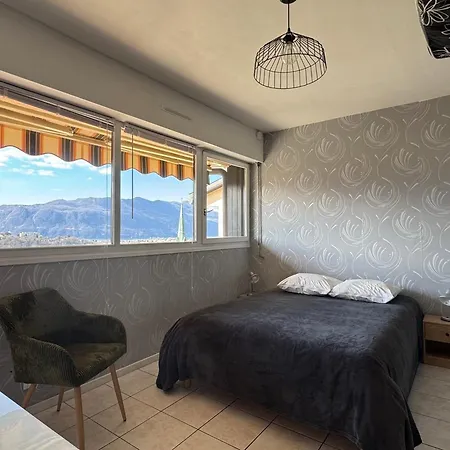 Joli Avec Vue Lac, Parking Et Proche Thermes Chevalley - Fr-1-555-97 公寓 艾克斯莱班