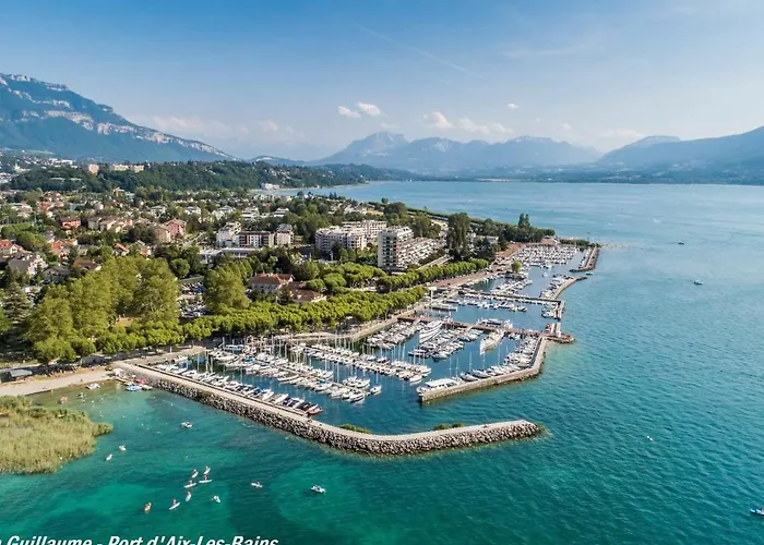 公寓 Joli Avec Vue Lac, Parking Et Proche Thermes Chevalley - Fr-1-555-97 艾克斯莱班